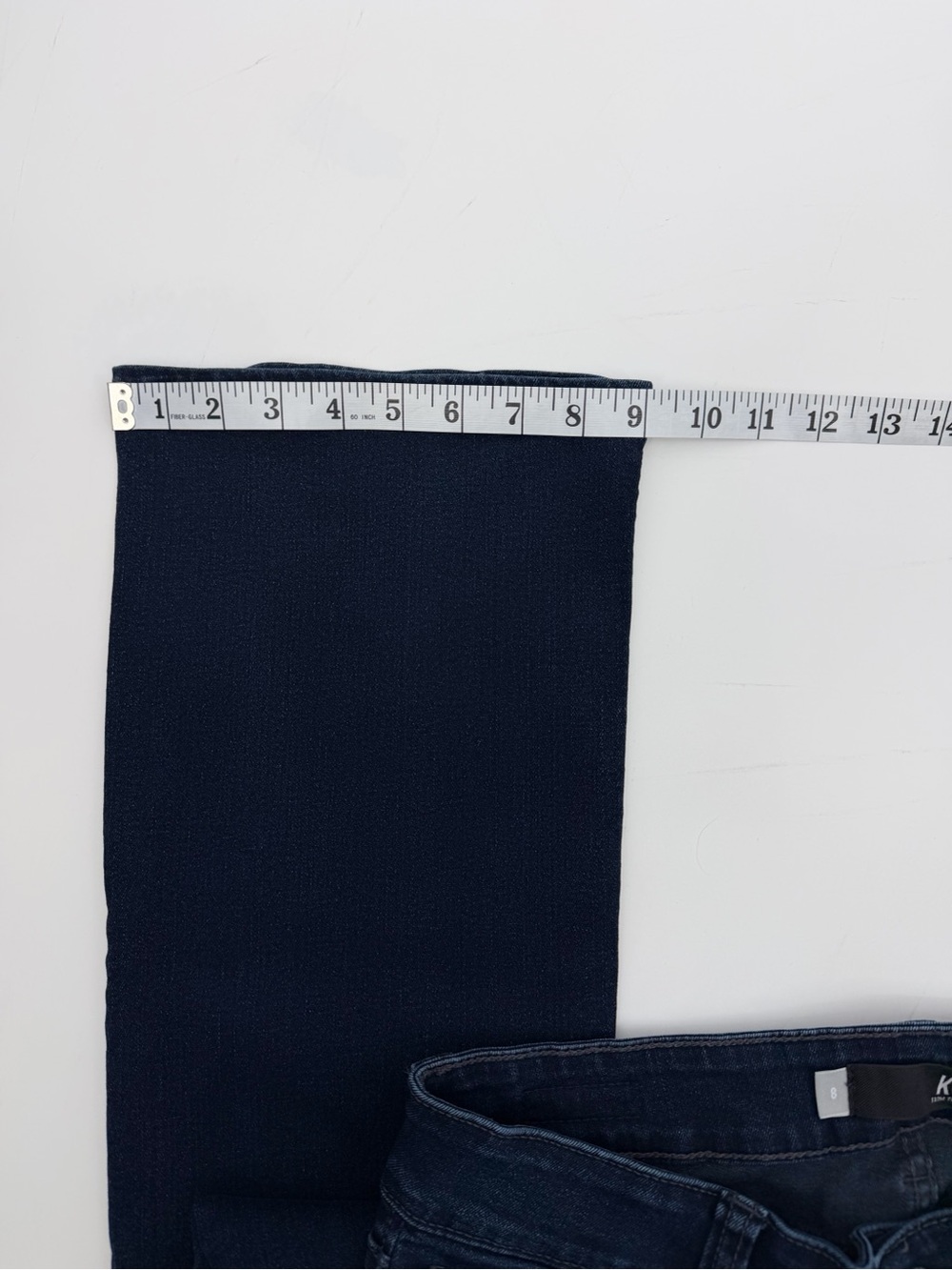 Kut from the Kloth Natalie High Rise Bootcut Jeans Dark Wash Size 8 - Picture 12 of 14